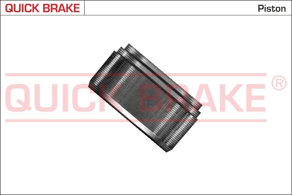 Piston, brake caliper